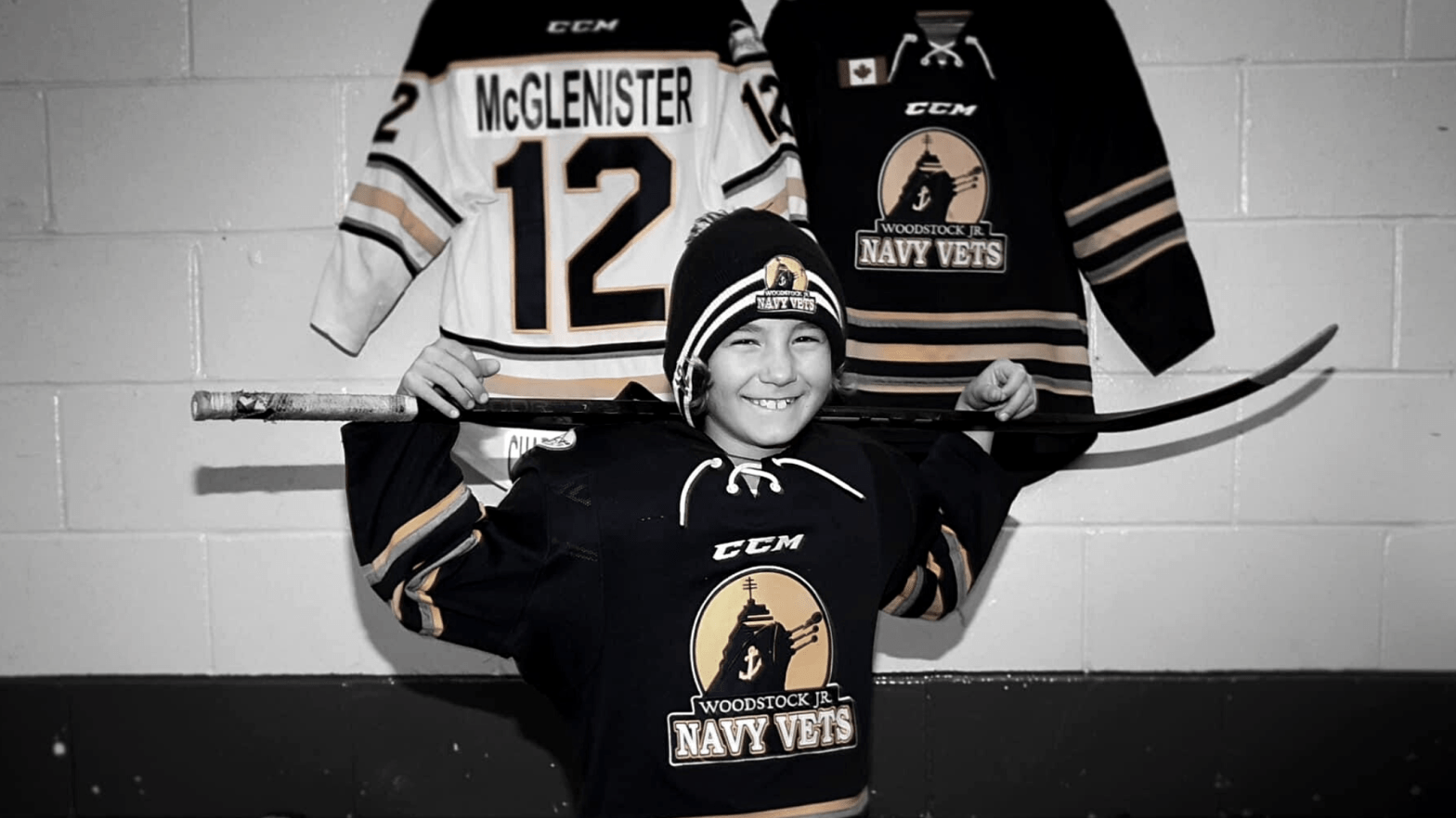 Nash McGlenister, #12. Woodstock Jr. Navy Vets